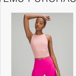 Lululemon KEY TO BALANCE TANK TOP
Pink Puff
Size: 2 Qty: 1